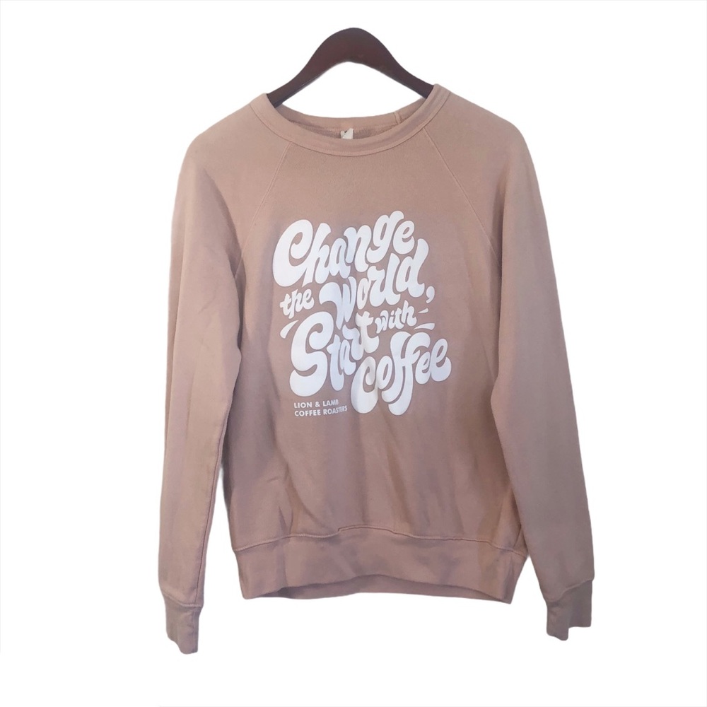 Change the World with Coffee Sweatshirt